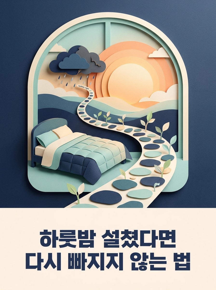 겨우 잠이 돌아왔는데 하룻밤 설쳤다면 — 다시 악순환으로 빠지지 않는 법