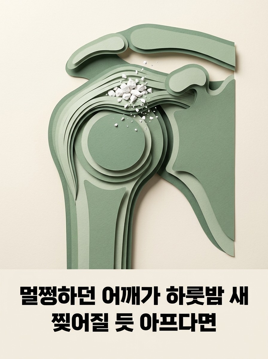 멀쩡하던 어깨가 하룻밤 새 찢어질 듯 아프다면 — 석회가 녹는 시기의 통증과 넘기는 법
