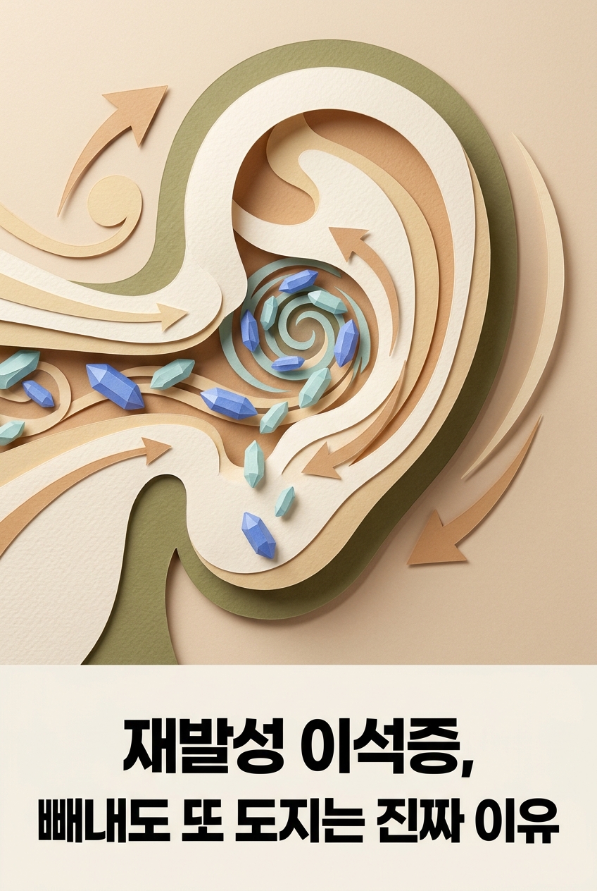 재발성 이석증, 빼내도 또 도지는 진짜 이유