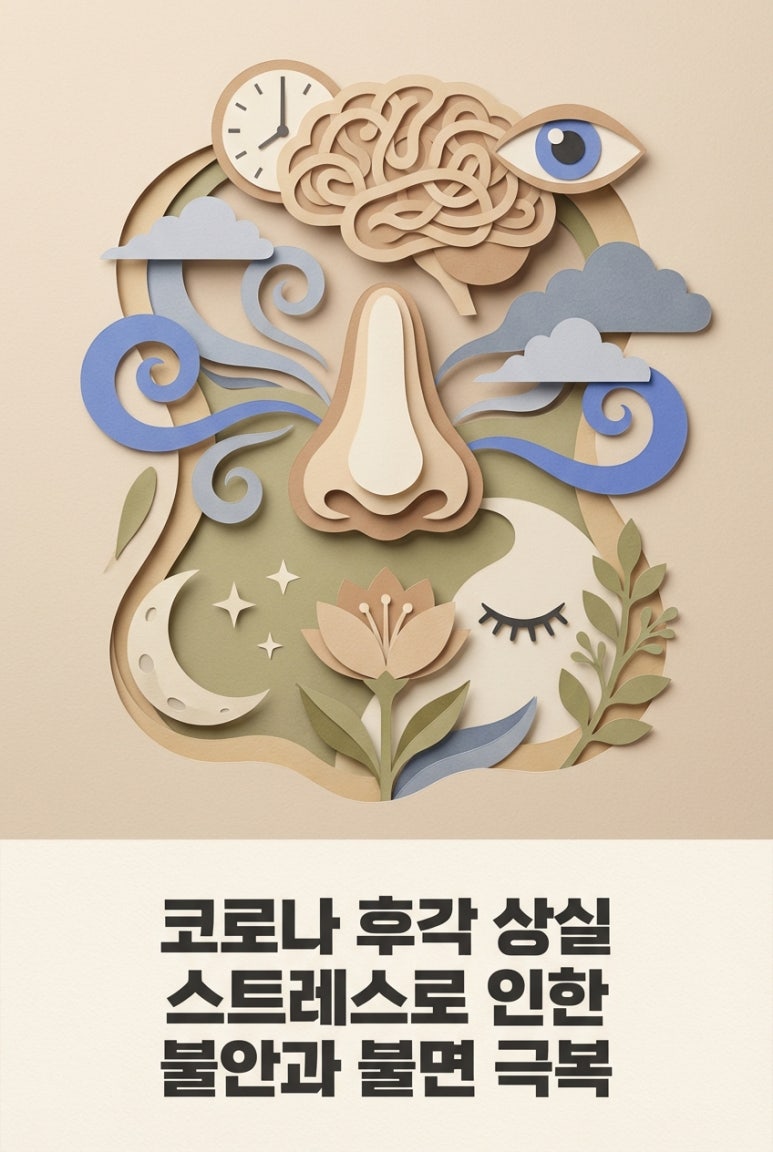 코로나 후유증으로 인한 후각 상실과 불면증 극복하는 방법