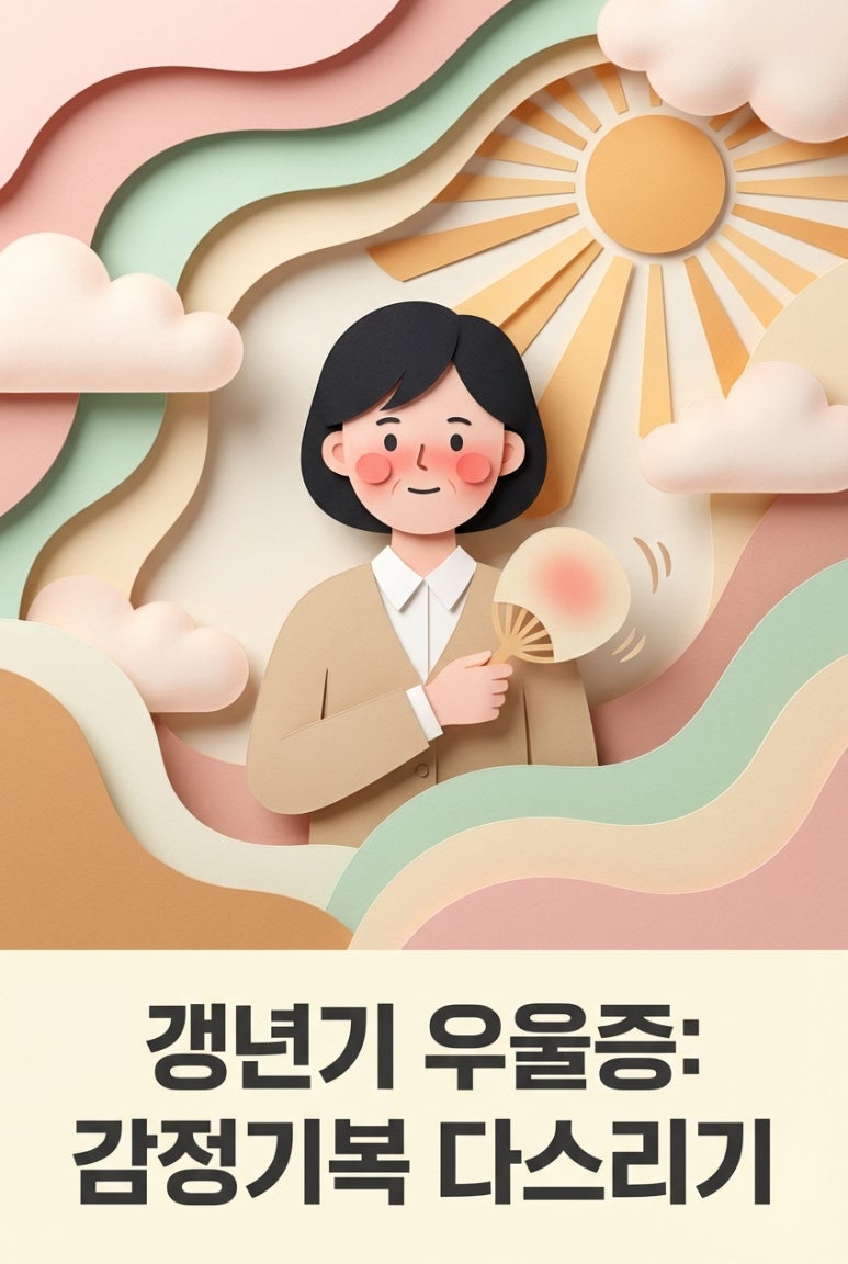 갱년기 우울증과 감정기복 - 신체 변화가 마음에 미치는 영향 